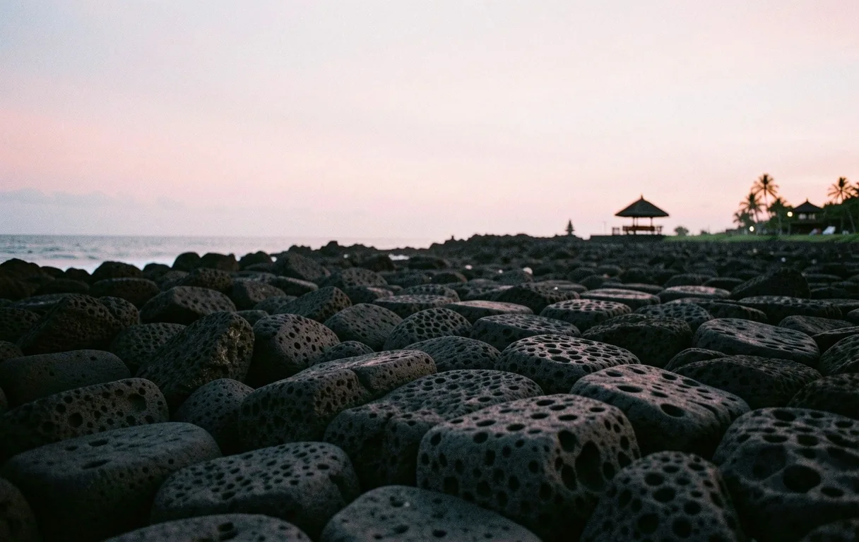 Volcanic stone textures